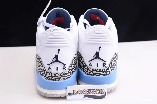 Rep Husky CT8532-104 UNC Jordan Air 3 0603